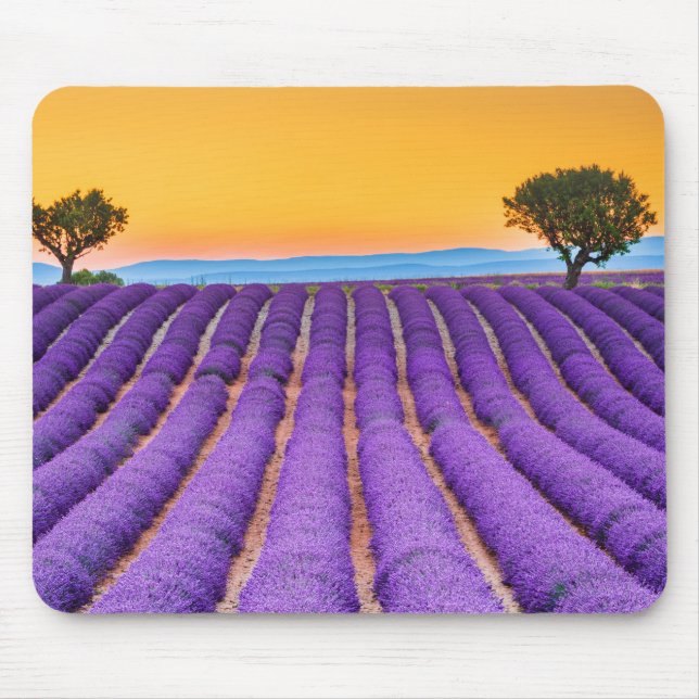 Alfombrilla De Ratón Mousepad Valensole- Provence Francia (Frente)