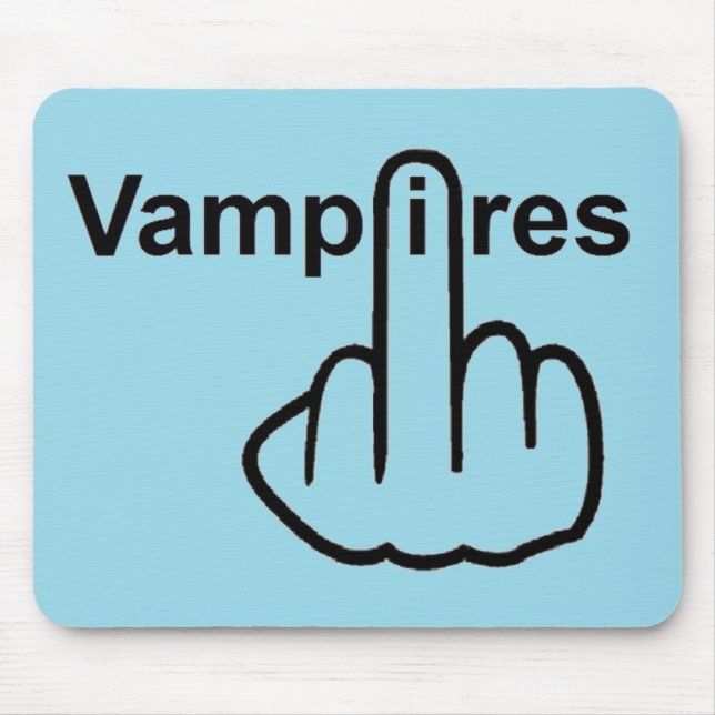 Alfombrilla De Ratón Mousepad Vampires Flip (Frente)