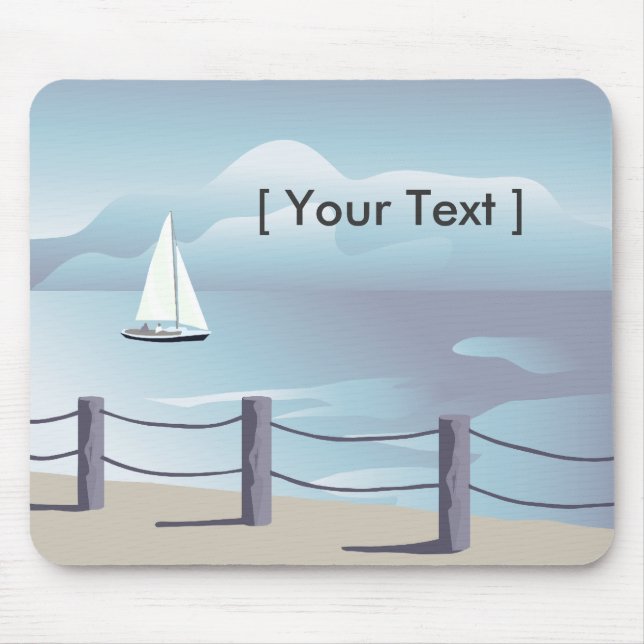 Alfombrilla De Ratón Mousepad vela (Frente)