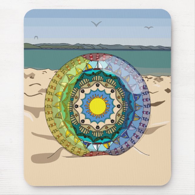 Alfombrilla De Ratón Mousepad veraniego (Frente)