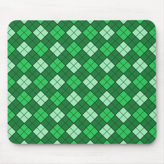 Alfombrilla De Ratón Mousepad verde (Frente)