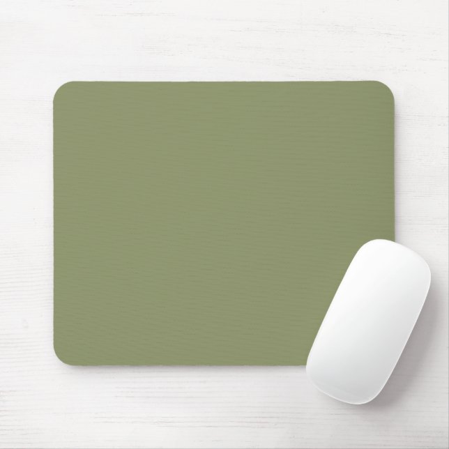 Alfombrilla De Ratón Mousepad verde de color rojo trenzado (Con ratón)