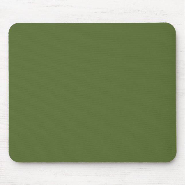 Alfombrilla De Ratón Mousepad - Verde-Olivo oscuro (Frente)