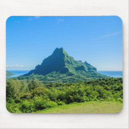 Alfombrilla De Ratón Mousepad verde tropical de Moorea