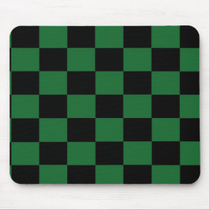 Alfombrilla De Ratón Mousepad verde y negro