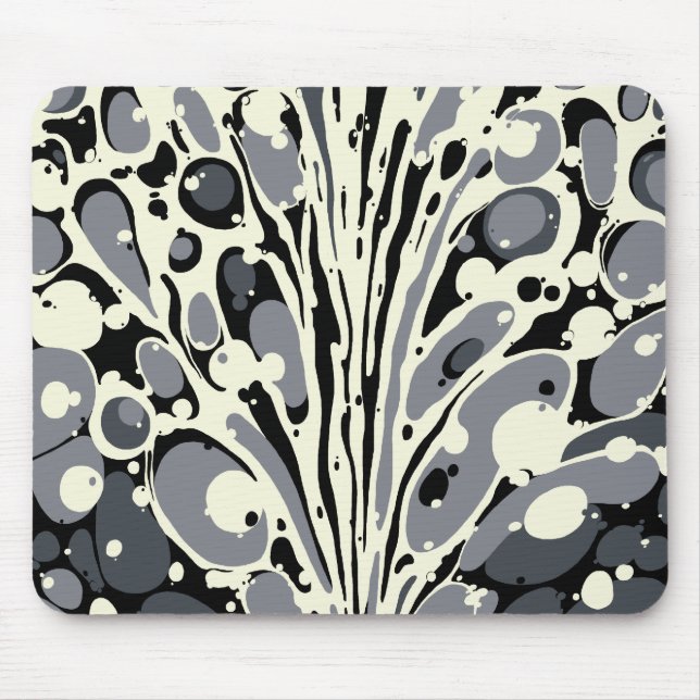 Alfombrilla De Ratón Mousepad veteado gris (Frente)