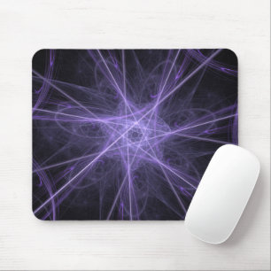 Alfombrilla De Ratón Mousepad violeta fractal