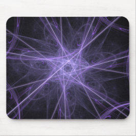 Alfombrilla De Ratón Mousepad violeta fractal