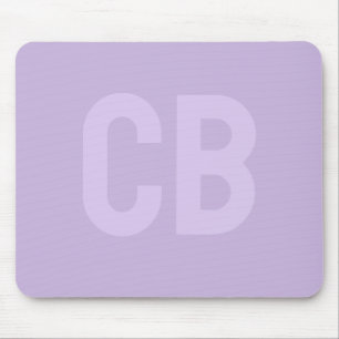 Alfombrilla De Ratón Mousepad violeta suave de color trenzado