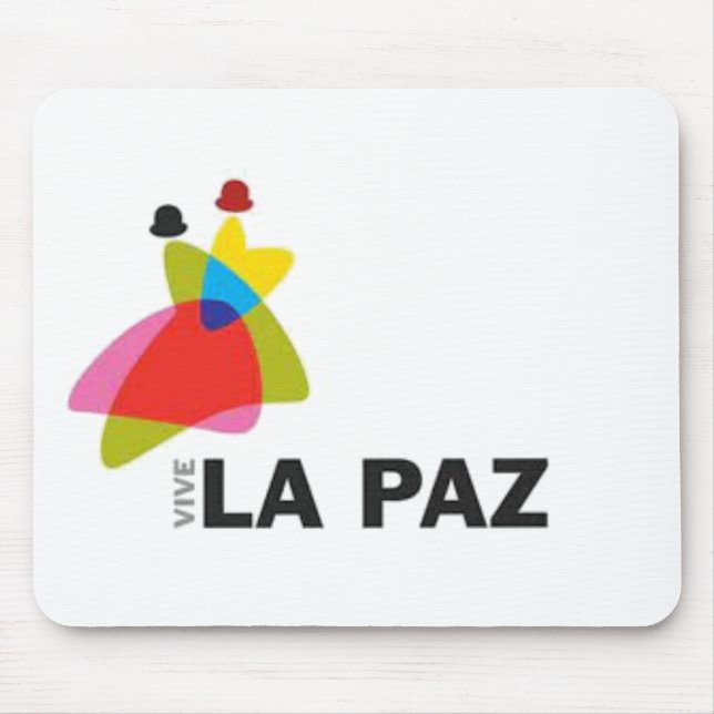 Alfombrilla De Ratón Mousepad vive La Paz (Frente)