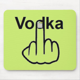 Alfombrilla De Ratón Mousepad Vodka Flip