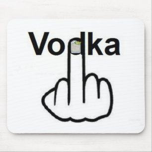 Alfombrilla De Ratón Mousepad Vodka Flip