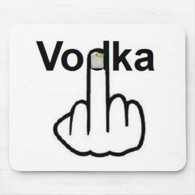 Alfombrilla De Ratón Mousepad Vodka Flip (Frente)