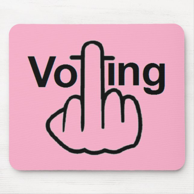 Alfombrilla De Ratón Mousepad Voting Flip (Frente)