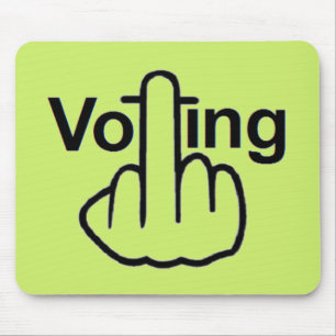 Alfombrilla De Ratón Mousepad Voting Flip