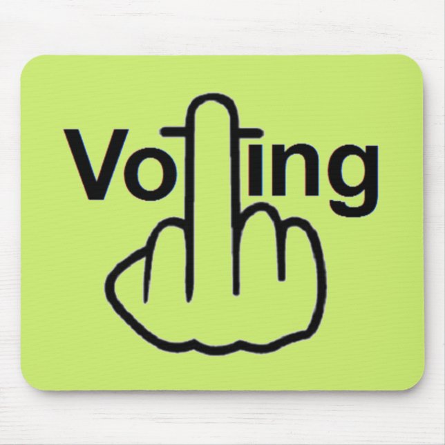 Alfombrilla De Ratón Mousepad Voting Flip (Frente)