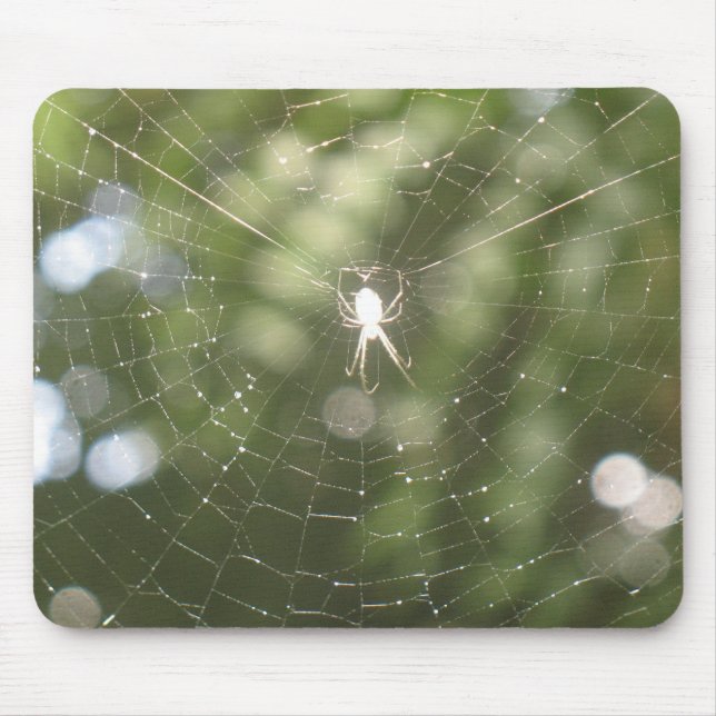 Alfombrilla De Ratón Mousepad web de Spider (Frente)