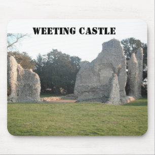 Alfombrilla De Ratón Mousepad Weeting Castle Weeting Norfolk England