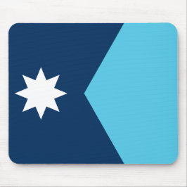 Alfombrilla De Ratón Mousepad with Flag of Minnesota, USA