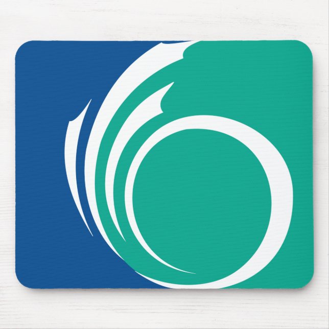 Alfombrilla De Ratón Mousepad with Flag of Ottawa, Canada (Frente)