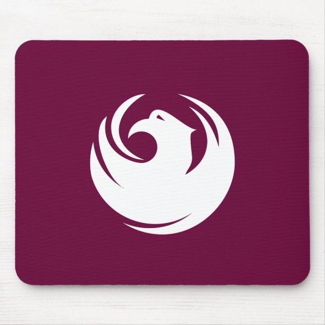 Alfombrilla De Ratón Mousepad with Flag of Phoenix City, Arizona (Frente)