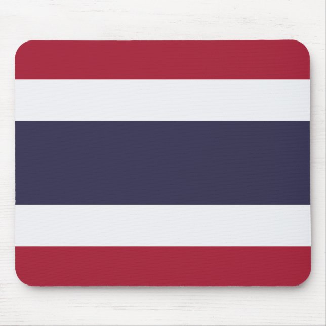 Alfombrilla De Ratón Mousepad with Flag of Thailand (Frente)