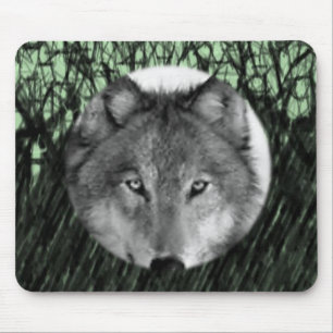 Alfombrilla De Ratón Mousepad Wolf