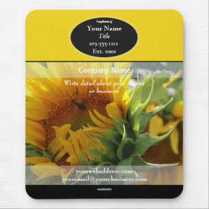 Alfombrilla De Ratón Mousepad Yellow Sunflower - HAMbyWG