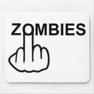 Alfombrilla De Ratón Mousepad Zombies Flip