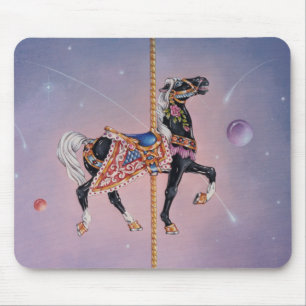 Alfombrilla De Ratón Mousepads - Caballo de Carrusel de Petaluma 2
