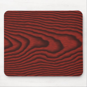 Alfombrilla De Ratón Mousepads con una textura de madera roja