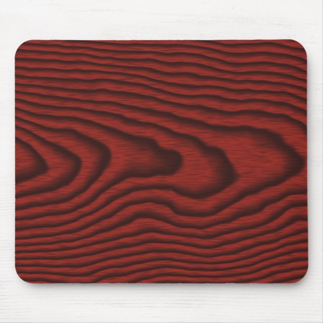 Alfombrilla De Ratón Mousepads con una textura de madera roja (Frente)