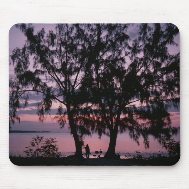 Alfombrilla De Ratón Mousepads de Amanecer Gran Caimán (Frente)