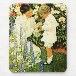 Alfombrilla De Ratón Mousepads de regalo de Arte de época de la madre
