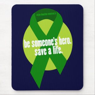 Alfombrilla De Ratón Mousepads de sensibilización sobre donación de órg