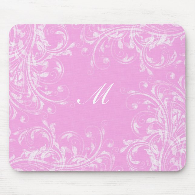Alfombrilla De Ratón Mousepads femenino rosado (Frente)