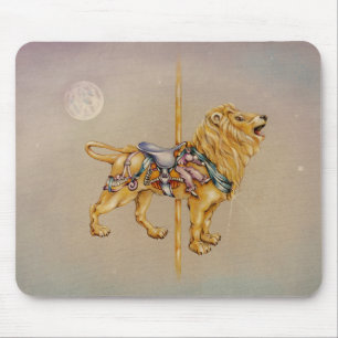 Alfombrilla De Ratón Mousepads - León carrusel