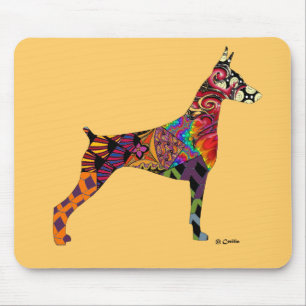 Alfombrilla De Ratón Mousepads para los amantes del Doberman