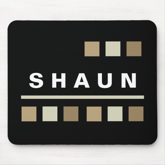 Alfombrilla De Ratón Mousepads personalizado - negro (Frente)