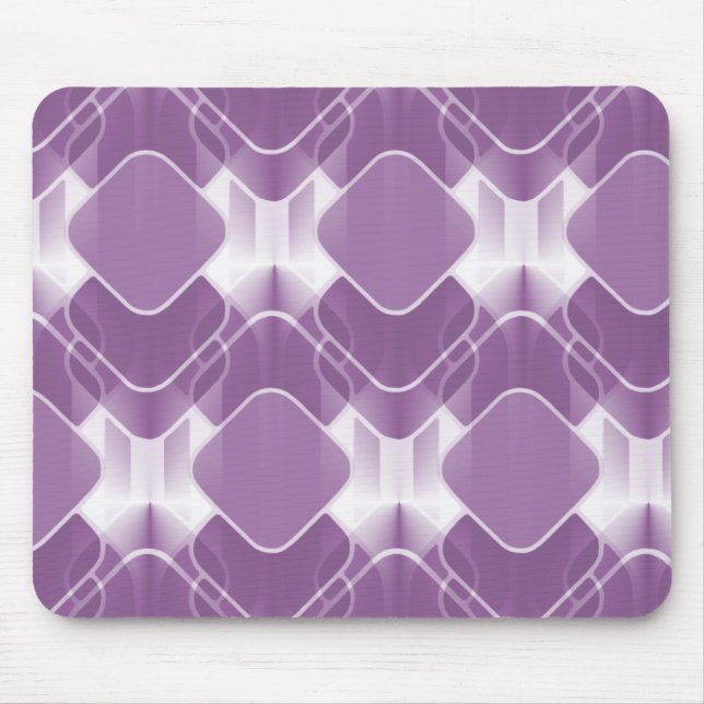 Alfombrilla De Ratón Mousepads retro hipster, morado (Frente)