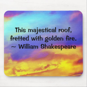 Alfombrilla De Ratón Mousepta del cielo dorado