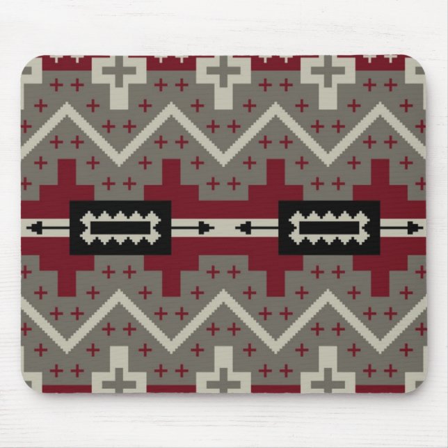 Alfombrilla De Ratón Mousepto rojo (Frente)