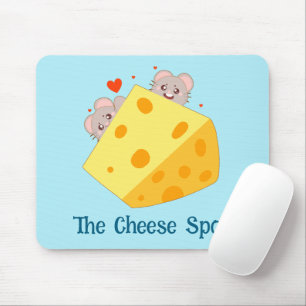 Alfombrilla De Ratón Mouses Y Queso