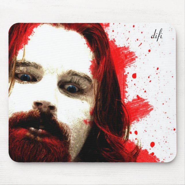 Alfombrilla De Ratón Mousing alrededor (Frente)