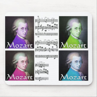 Alfombrilla De Ratón mouspad del arte pop de Mozart