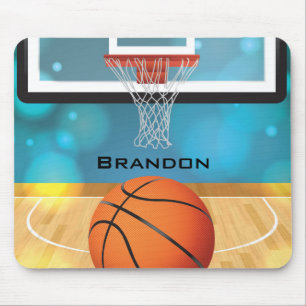 Alfombrilla De Ratón Movimiento de diseño de baloncesto