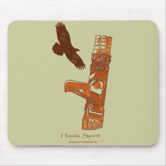 Alfombrilla De Ratón Movimiento Haida Eagle y Totem Pole