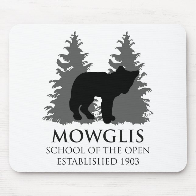 Alfombrilla De Ratón Mowglis simple Mousepad (Frente)