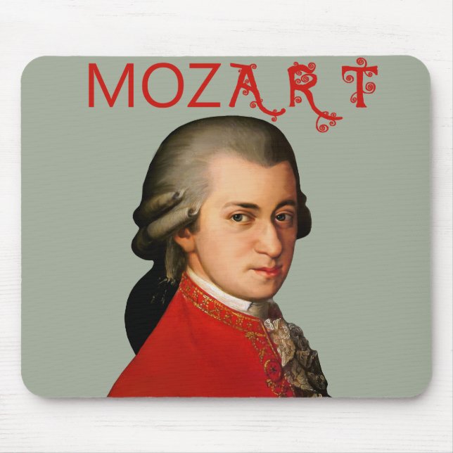 Alfombrilla De Ratón Mozart (Frente)