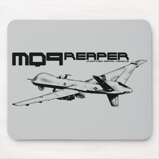 Alfombrilla De Ratón MQ-9 Reaper Mousepad (Frente)